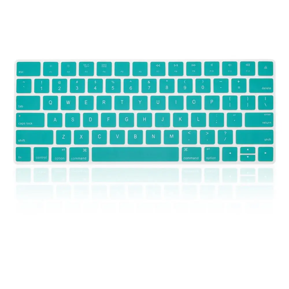 Мягкий силиконовый чехол для клавиатуры для Apple iMac Magic Keyboard MLA22LL/A US - Цвет: Light Blue