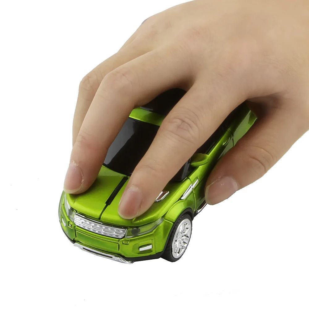 CHUYI Wireless SUV Mouse Sports Car Shaped Gift Mini Mause 1600DPI USB Optical Computer Mice Gaming Mouse For PC Xiaomi Laptop