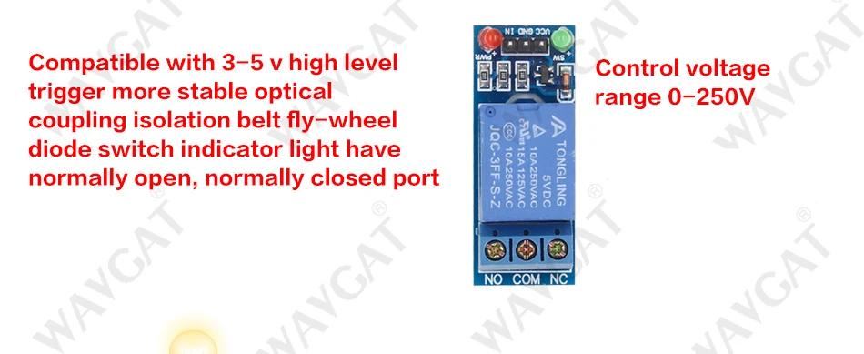 WAVGAT 5V 12V 1 2 4 6 8 канальный релейный модуль с оптроном. Релейный выход 1 2 4 6 8 способ релейный модуль для arduino