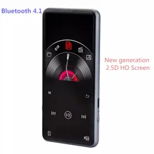 2,4 дюймов сенсорный экран металлический MP3/MP4 плеер 4,1 Bluetooth плеер без потерь качества звука FM радио, электронная книга, видео плеер PK RUIZU