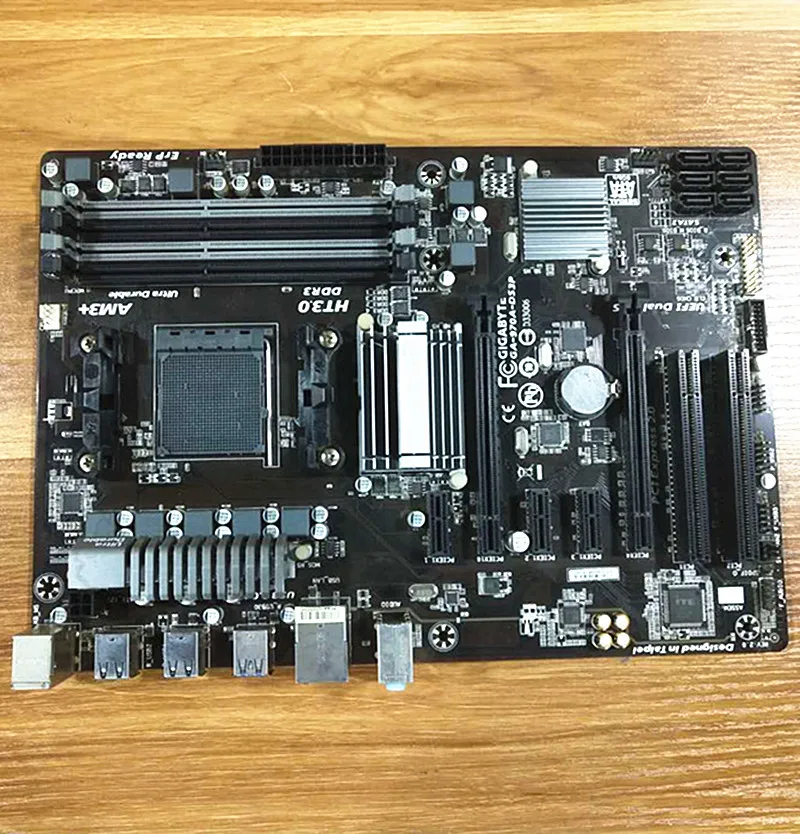 Для Gigabyte GA-970A-DS3P оригинальная настольная материнская плата 970A-DS3P для AMD 970 Socket AM3 AM3+ DDR3 в продаже