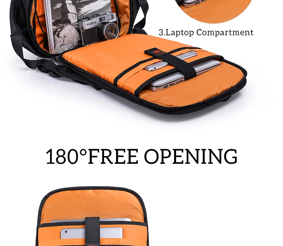 Tangcool многофункциональный USB зарядка для мужчин 17 дюймов ноутбук рюкзаки для подростка Mochila досуг путешествия мода мужчин рюкзак
