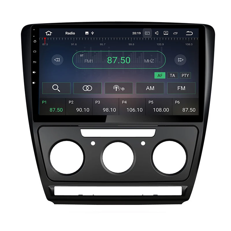 Автомобильный DVD плеер Lenvio 2G RAM Android 7 1 С GPS навигацией для Skoda Octavia 2007 2011 2012 2013