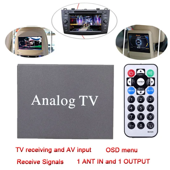 Мини приемник DVB с металлическим дизайном для автомобиля DVD ТВ приставки монитор