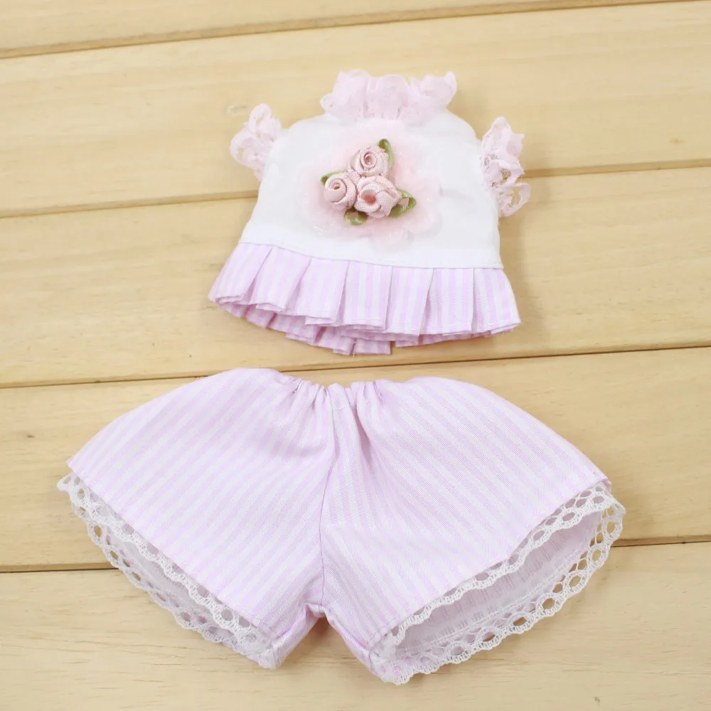 

Fortune Days for 1/6 BJD Doll clothes Cute youth pink two-piece suit 30cm Highly High Quality Blyth reborn girls Toy Gifts