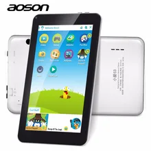 7” AOSON M753 16GB ROM 1GB RAM Kids Tablets Android 6.0 1024*600 IPS Screen A33 Quad Core Tablet PCs With Gift Touch Stylus Pen