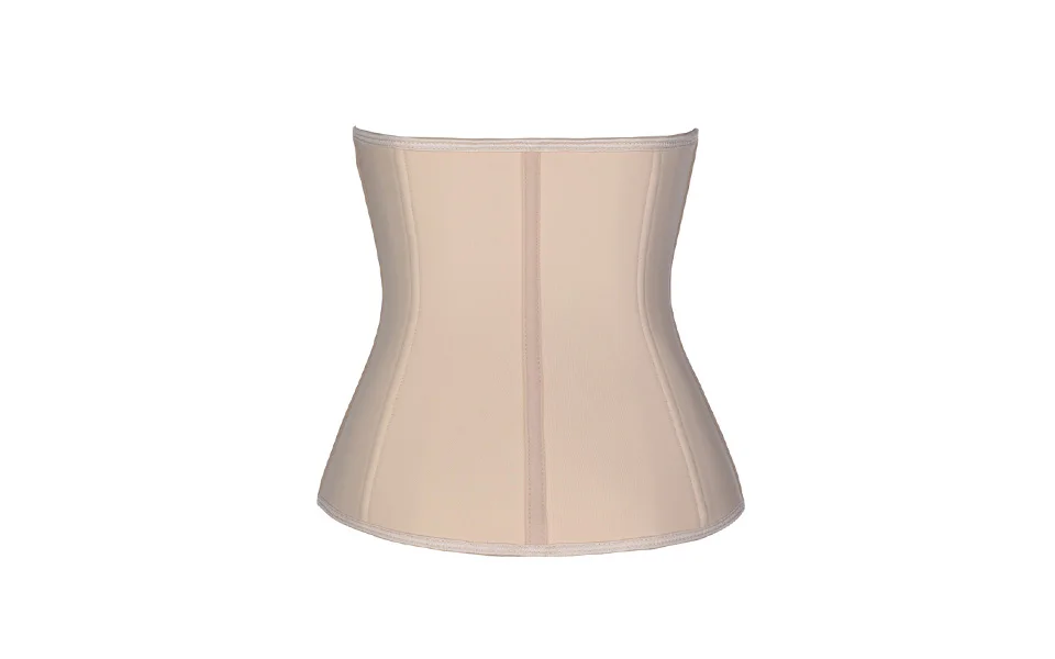 Neoprene Waist Trainer Corset Double Control Waist Shaper Underbust Corsets Steel Boned Back Support Body Shaper                (10)