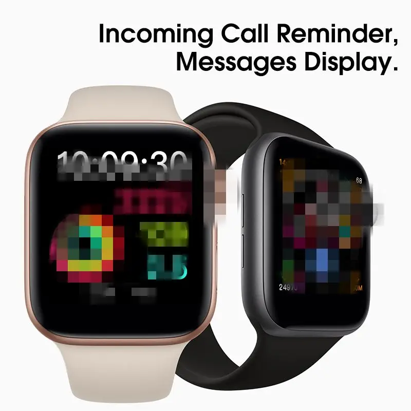 Bluetooth Смарт Браслет для проверки сердечного ритма 8 1:1 Smartwatch 44 мм корпус браслет iOS