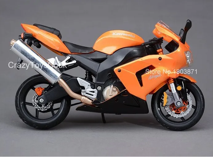 Maisto Kawasaki Ninja 1:12 мотоциклы литой под давлением металлический спортивный велосипед модель игрушки в коробке для детей