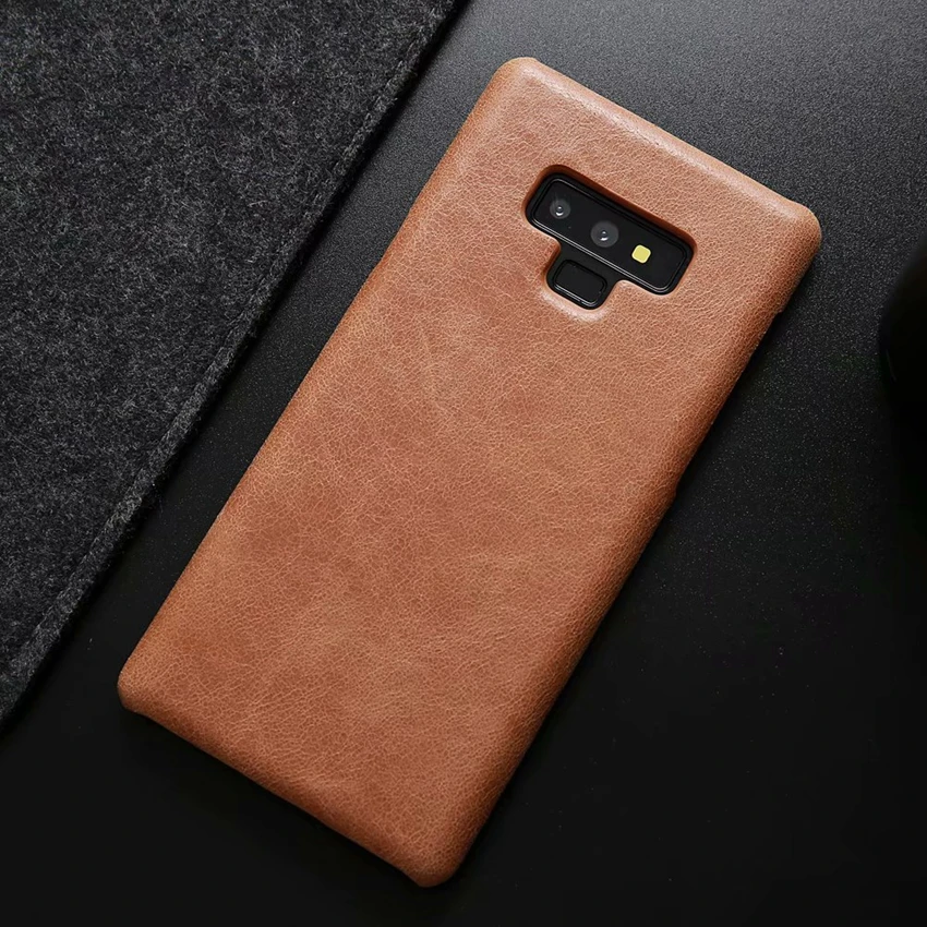 Note 9 real leather case (4)