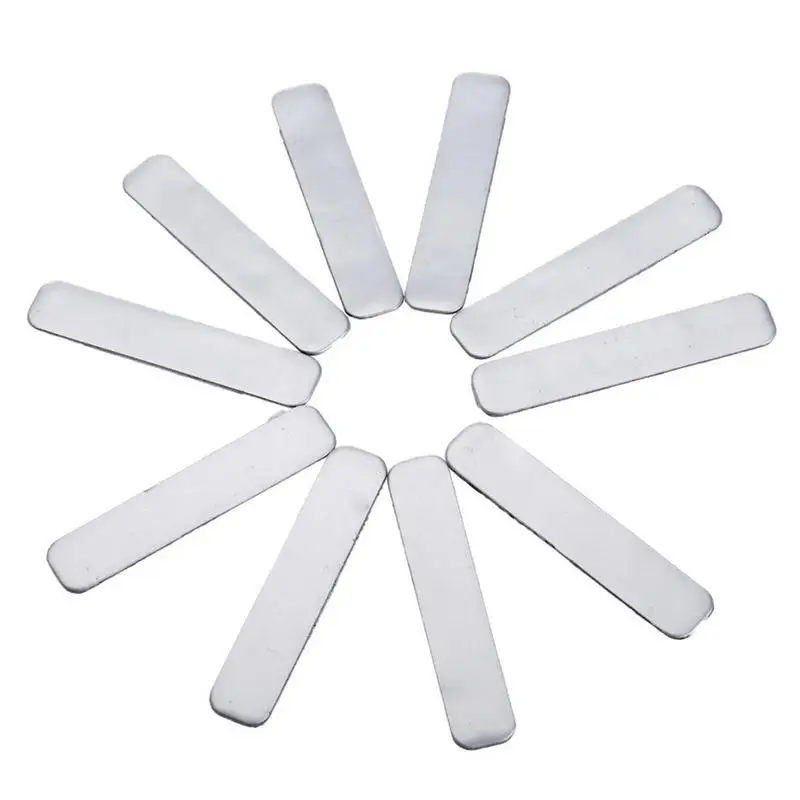 10 pcs/bag Golfer Adhesive Lead Tape Strips Add Power Weight To GOLF CLUB Tennis Racket Iron Putter Racquets Golf Accessaries 5