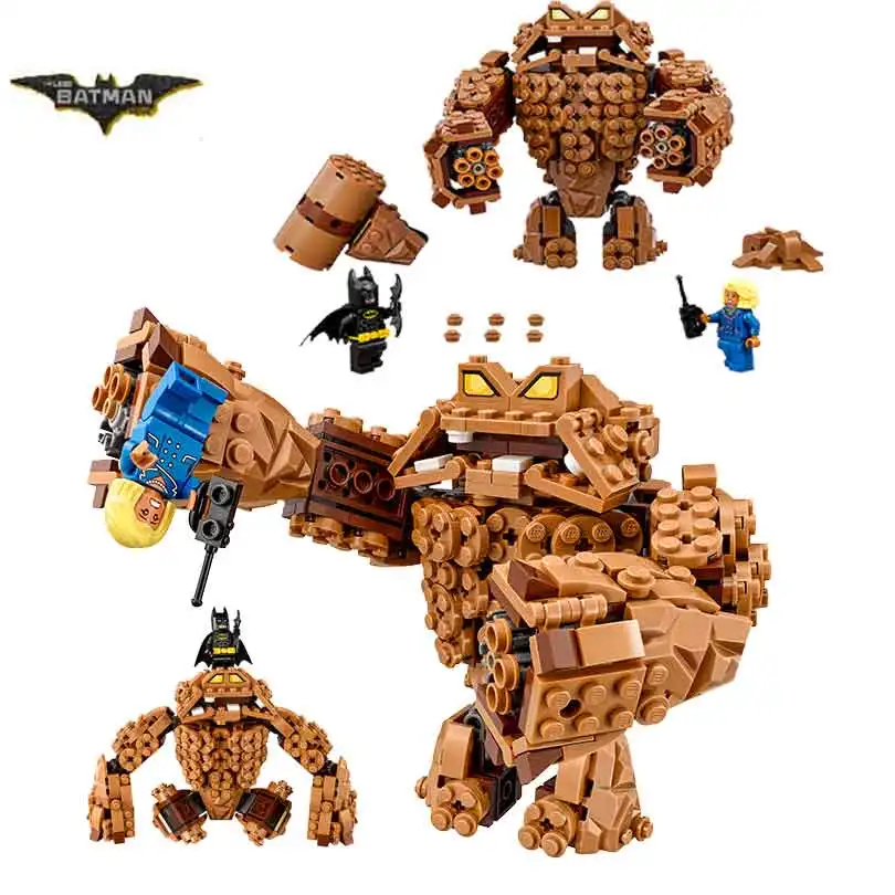 

2017 New 07050 Batman Movie The Rock Monster Clayface Splat Attack Building Block Toys Compatible with Legoe Batman 70904