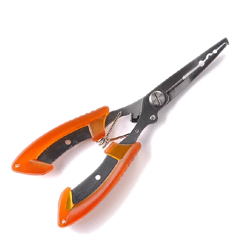 

3 Pcs of (Stainless Steel Fishing Pliers Scissors Line Cutter Hook Tackle Tool)