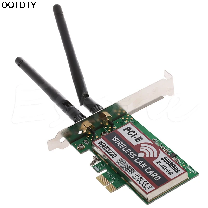 300M LAN Настольный Wifi беспроводной PCI-e PCI Express карта Wlan адаптер 1 шт.-Новинка