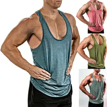 Новые стильные мужские жилеты для бега, жилет из мускулатурного брус, бодибилдинг, топ для спортзала, фитнес, однотонный, свободный, летний, без рукавов, модный, хит