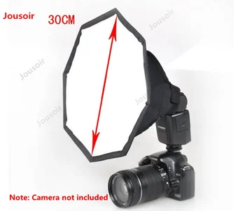 

30cm external machine top flash FLEXO hood SLR Micro Single Camera Accessories CD50 T07