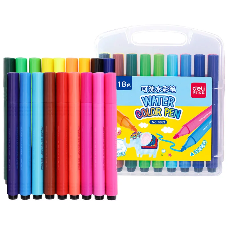 Colored 18. Цветные фломастеры. Фломастеры jumbo td2688-24. Pencils hard. Colored 18.