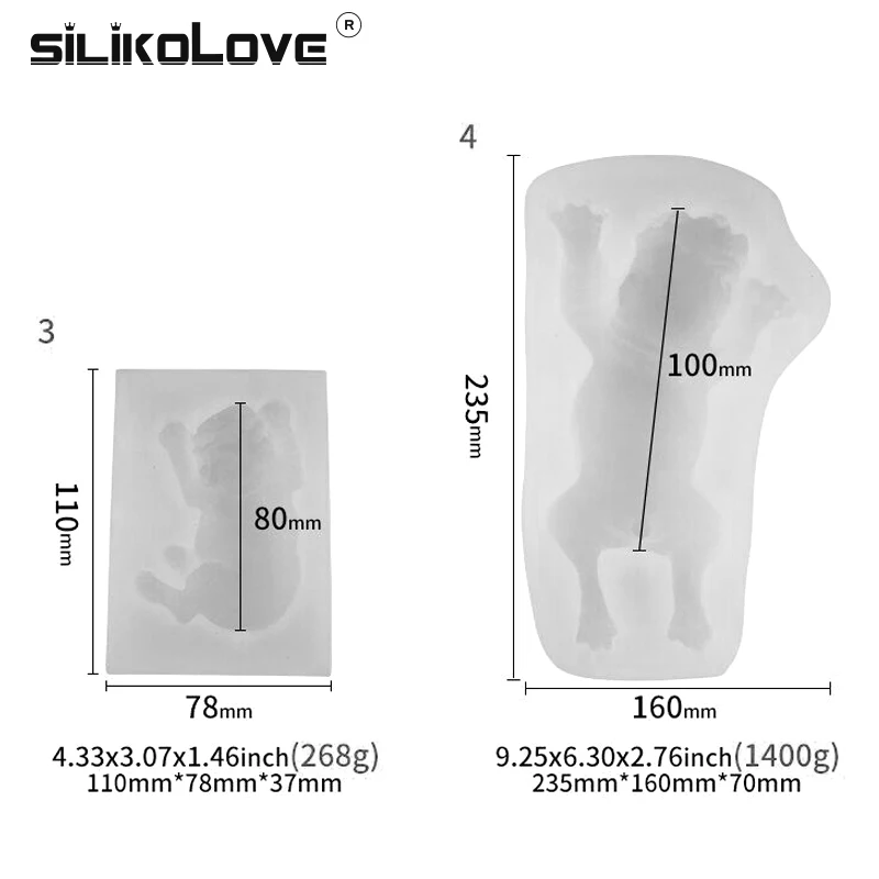 SILIKOLOVE силиконовая форма мусс 3D Шарпей украшение торта грязная собака шоколадная форма для выпечки формы в виде животных Инструменты для торта розовый