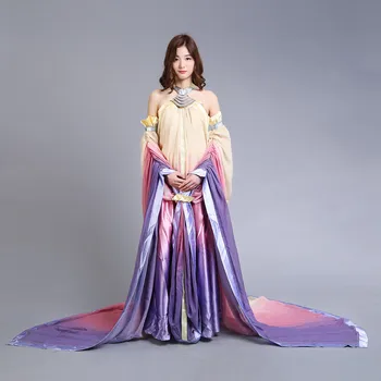 

2017 star wars costume Revenge of the Sith Padme Amidala lake dress Star Wars Padme Amidala costume cosplay dress custom made