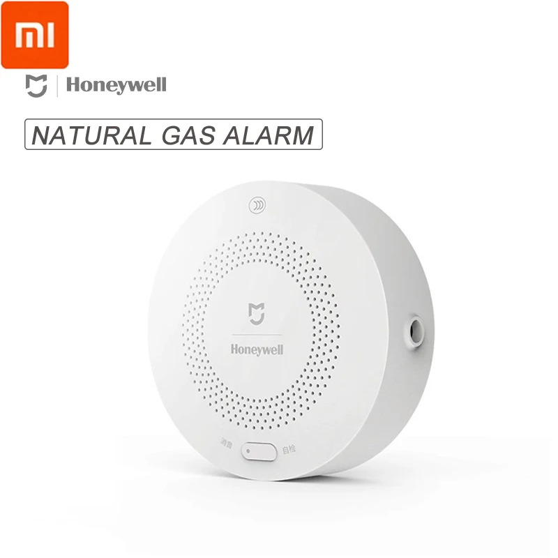 

Original xiaomi smart home Honeywell Natural Gas Alarm Detector Aqara Zigbee Remote Control CH4 Monitor Security For Mi Home