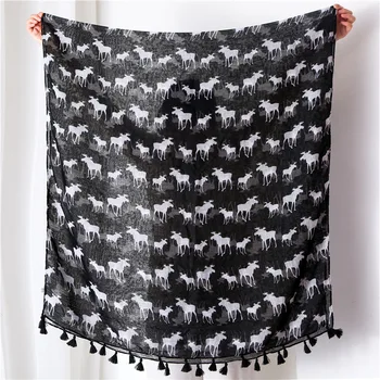 Lovely Animal Loop Elk Deer Tassel Viscose Shawl Scarf Women Kids Fashion Print Voile Wraps and Hijabs Pashmina Stole Muslim Cap
Lovely Animal Loop Elk Deer Tassel Viscose Shawl Scarf Women Kids Fashion Print Voile Wraps and Hijabs Pashmina Stole Muslim Cap