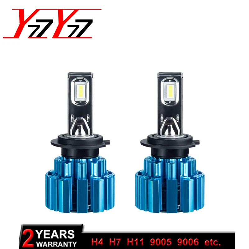 12 V H4 светодиодный фар автомобиля H7 H11 H8 9005 HB3 9006 HB4 Автомобильные фары 12000LM 9012 50 Вт