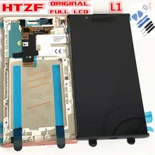 5,5 ''ЖК-дисплей для sony Xperia L1 ЖК-дисплей G3312 G3311 G3313 сенсорный экран для sony L1 ЖК-дигитайзер с рамкой