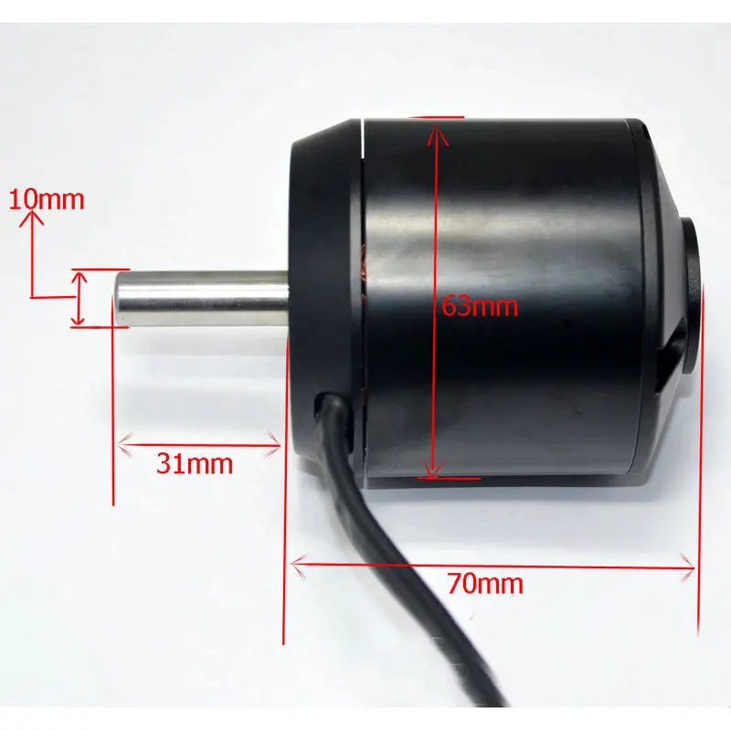 N5065 N6374 patineta Motor sola unidad Dual monopatín eléctrico sin escobillas Motor DC Motor Outrunner eléctrica DIY Skate - 3