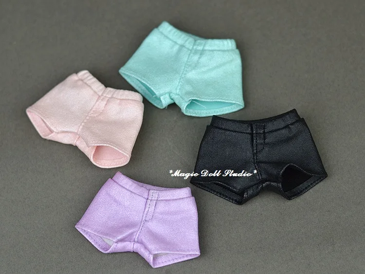 

[MG539] Free Shipping Blythe Doll In Acccessories # Shining Shorts Fit For Blythe Azone Licca Barbie Doll Outfits For Retail