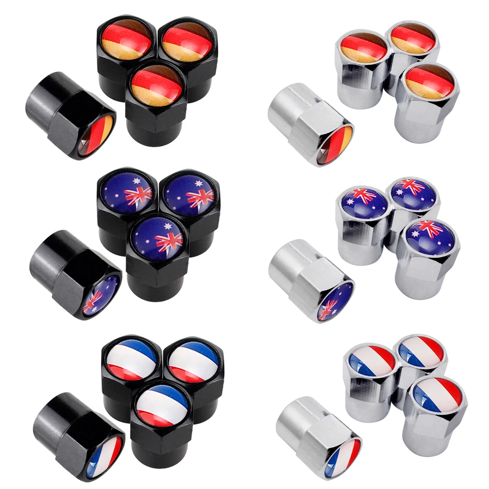 Car Tyre Accessories Wheel Tire Valve Stem Caps For BMW Volkswagen
