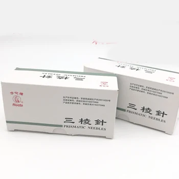 

10 pcs 1.6mm/2.6mm prismatic needles acupuncture massage needle three edged needle