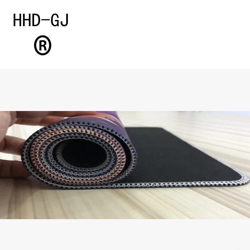 HHD-GJ Large Gaming Mouse Pad Gamer Solid Color Locking Edge Keyboard Mouse Mat Gaming Grande Mouse