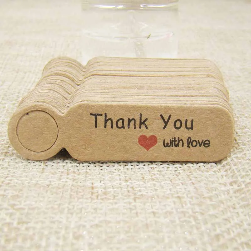 Diy TagThank You Tag Jewely label100 шт 1 3x5 см гребешок TagVintage этикетка упаковка подарочная