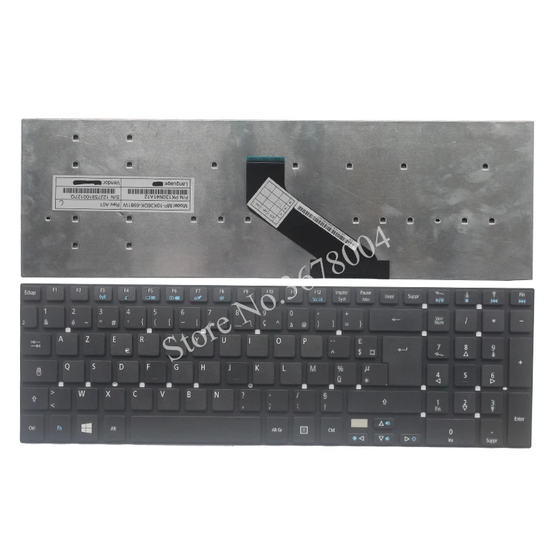 Новый Французский Клавиатура для ноутбука Acer Aspire E1 522 e1 510 530 530G 572 572G 731 731G 771 FR
