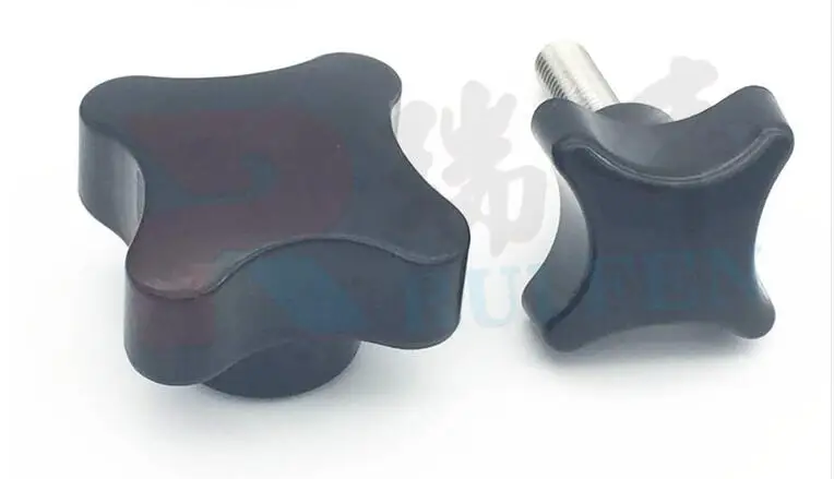 2 шт. M12 крестовые ручные винты с резиновой головкой bakelite угловая ручка болт