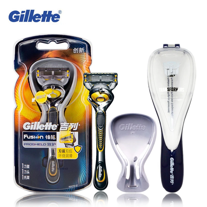 Genuine Gillette Fusion ProShield Razor Blades FlexBall Brand Shaving Machine Washable Shaver Cartridges Refills For Face Care