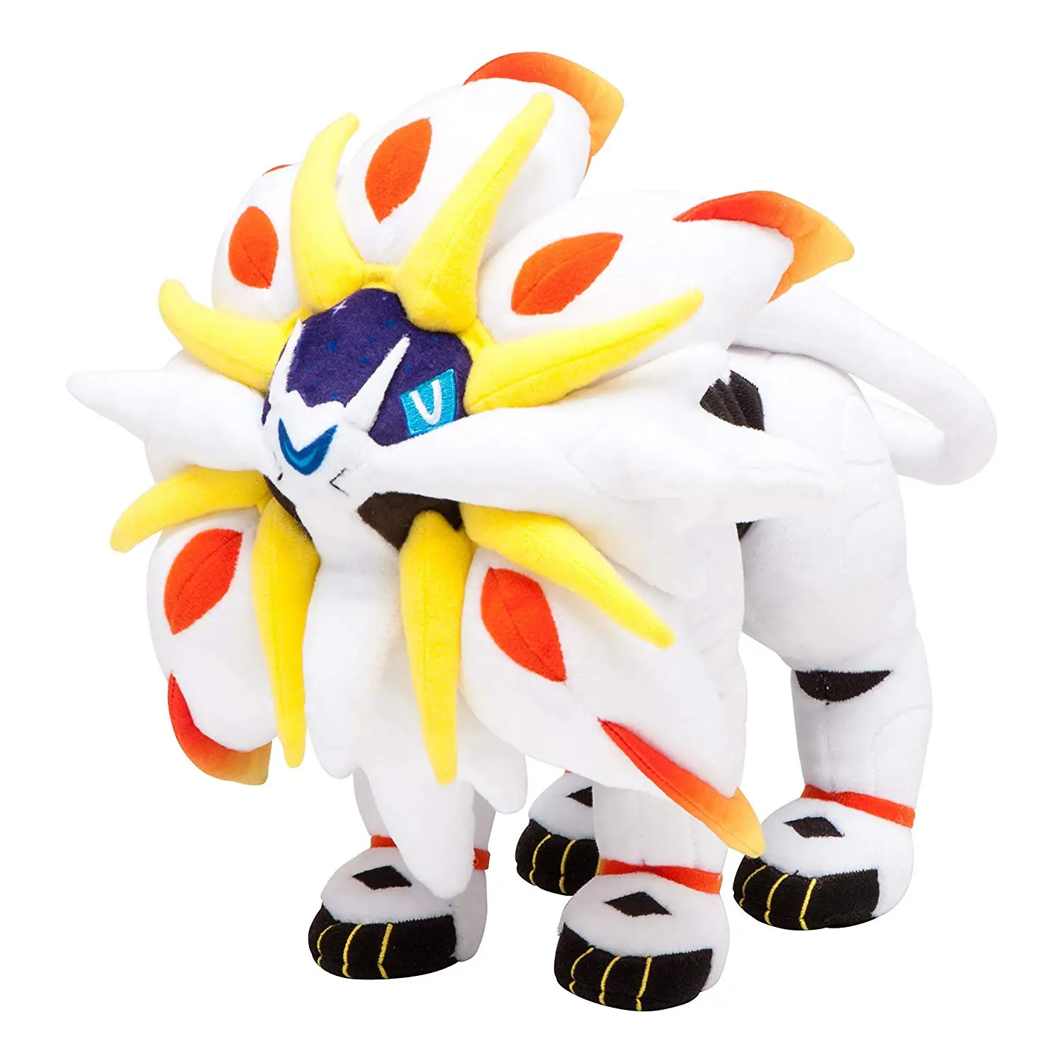 

Pikachu Evee Action Figure Stuffed Plush Doll Toys for Funs Gift Center Original Stuffed 10-inch Solgaleo Plush