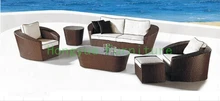 Outdoor garden wicker sofa set furniture,outdoor sets