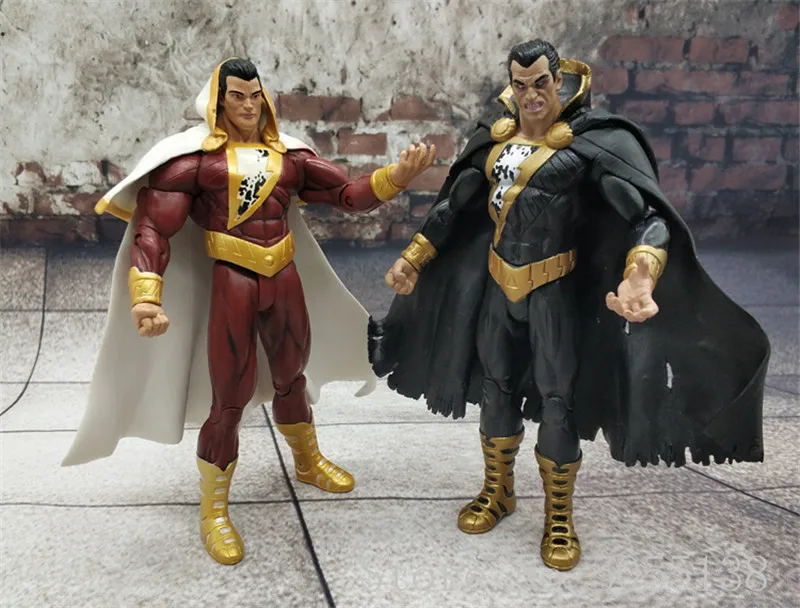 

Thunder Shazan Justice League Black Adam Superman Can be active Doll GK action figure Model Doll Toy Birthday Gift