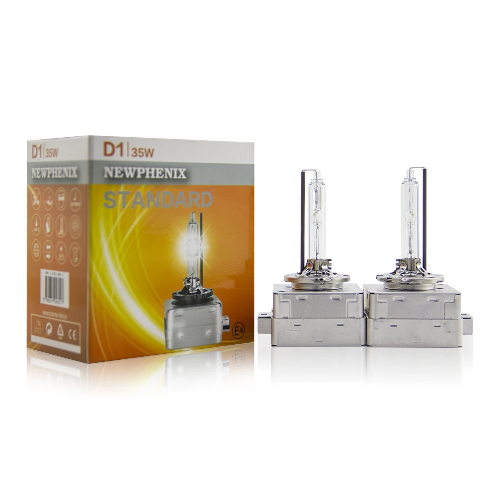 

SHUOKE Xenon HID D1J D1S All Aluminum Series Car Headlight 4300K 5000K 6000K 85V 35W 3200Lm 2000h Life 2 PCS HID Xenon Bulb