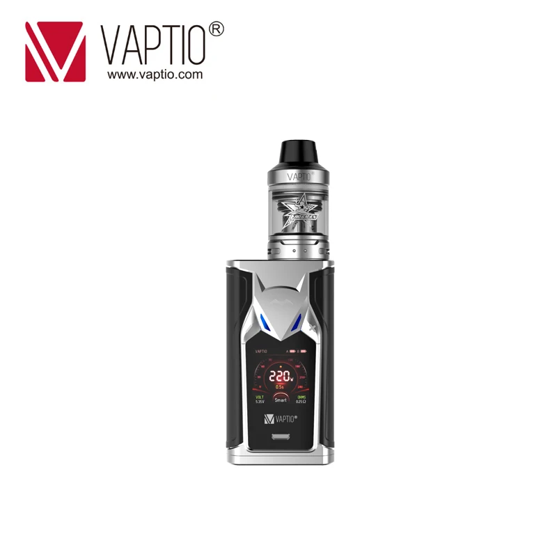 Original VAPTIO SUPER BAT 220W Vape kit electronic cigarette 220W Box MOD 2.0/5.0ml tank 510 thread Vape Mod Original VAPTIO SUPER BAT 220W Vape kit electronic cigarette 220W Box MOD 2.0/5.0ml tank 510 thread Vape Mod