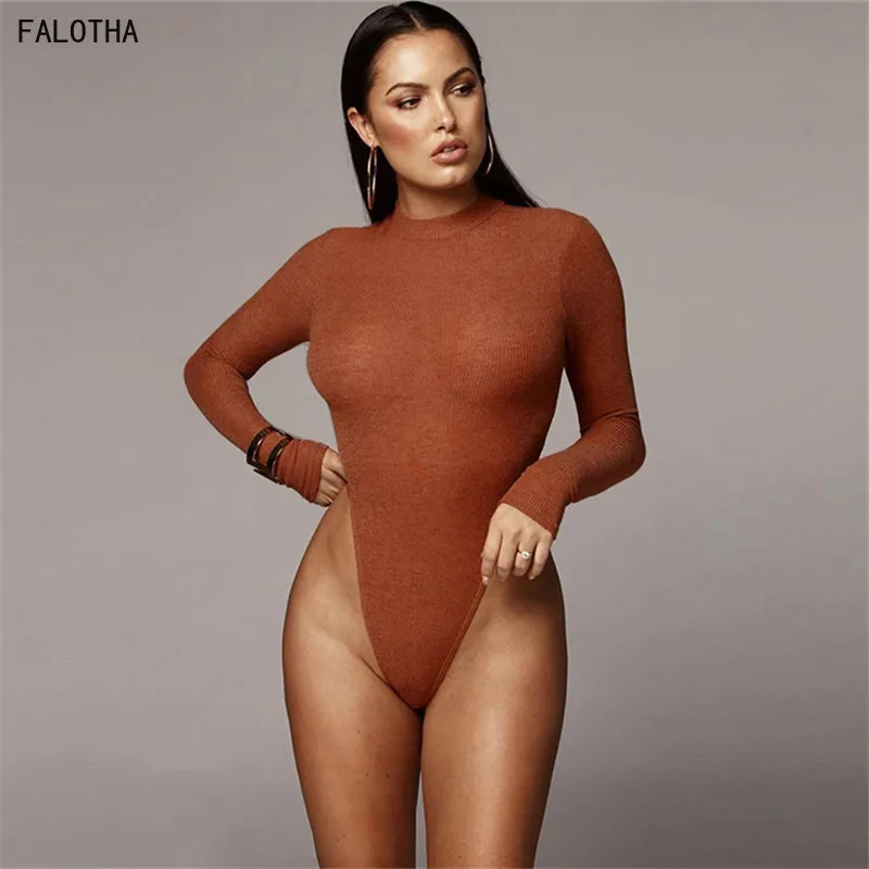 

Winter New Women's Long-sleeved Round Neck T-shirt Slim Sexy Onesies Women Women Bodysuit Sexy Bodysuit