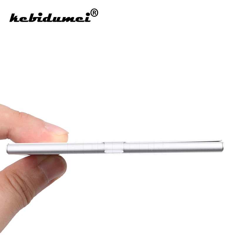

kebidumei Mini 9 in 1 Aluminum Micro card Case For TF SD SDHC TF MS Memory Card Storage Case Box Bag Protector Holder Wholesale