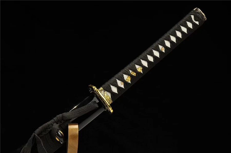 Набор из трех японских самурайский меч катана Dao Sharp 1075 высокий клинок из марганцевой стали