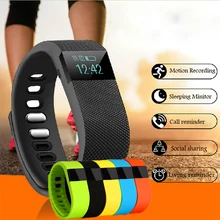 Chiclits TW64 Smart Напульсники Фитнес трекер Bluetooth SmartBand Спорт Шагомер Браслет для iPhone IOS Android
