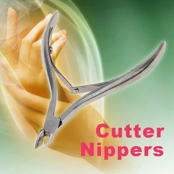 

Hot Stainless Steel Cuticle Nippers Clipper Tool Nail Art Manicure Pedicure Care Cutter wyt77