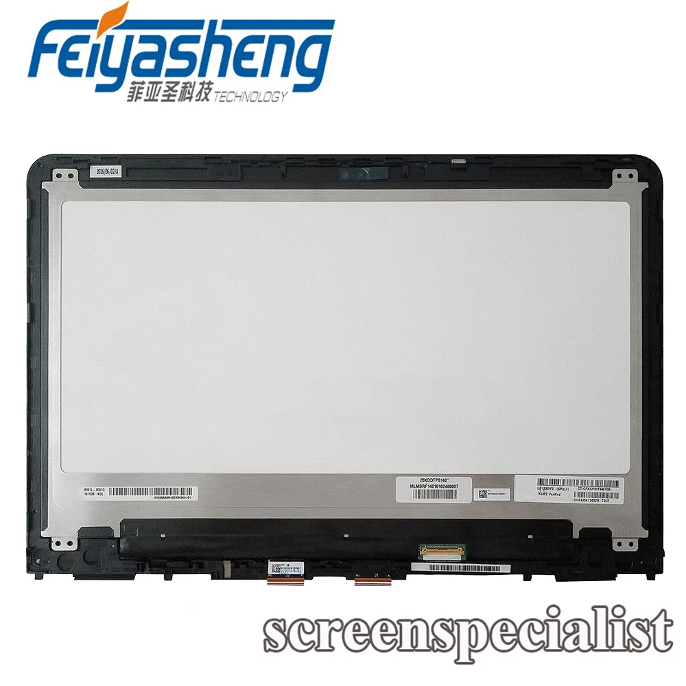 13.3 For HP Pavilion x360 m3-u003dx 1920x1080 Touch Screen LCD Assembly+Frame | Компьютеры и офис