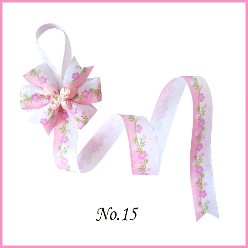 

50 BLESSING 22" Hair Clip Holder Ribbon Bow Storage Organizer Butterfly Flower