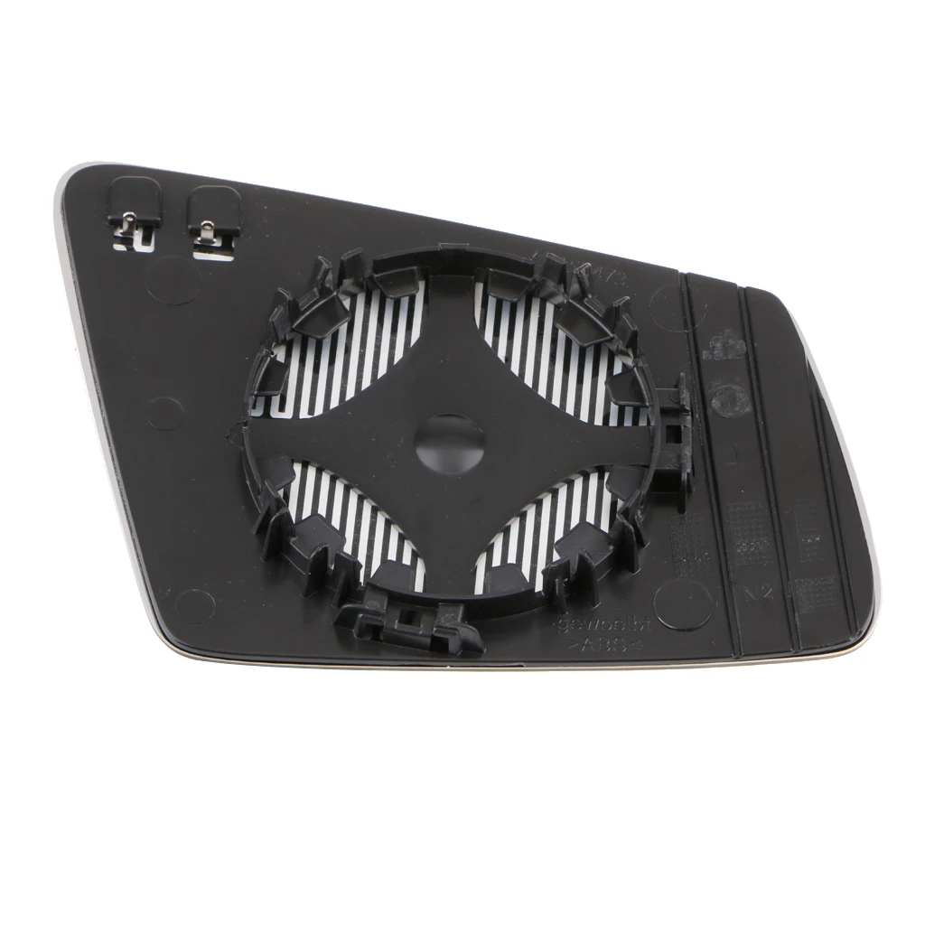 1 Pair Car Left Right Side Rearview Wing Mirror Glass Lens For Mercedes-Benz W212 204 221 Glass & Plastic 6.3x5 Inch