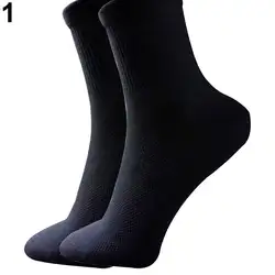 1 пара мужские летние сетчатые Мягкие хлопковые носки спортивные Спортивные Повседневные носки